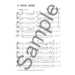 Pawe? ?ukaszewski: O Radix Jesse (SATB)