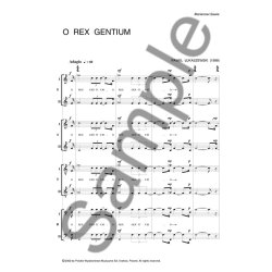 Pawe? ?ukaszewski: O Rex Gentium (SATB)