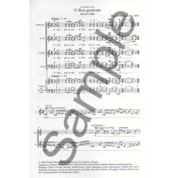 Pawe? ?ukaszewski: O Rex Gentium (SATB)