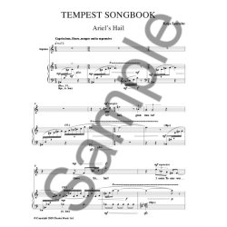 Kaija Saariaho: Tempest Songbook (Vocal Score)