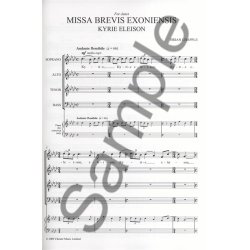 Brian Chapple: Missa Brevis Exoniensis