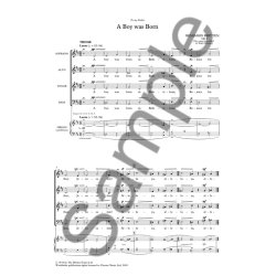 Benjamin Britten: A Boy Was Born (SATB/Organ Accompaniment)