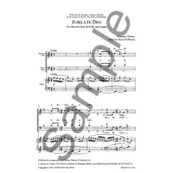 Benjamin Britten: Jubilate Deo In C