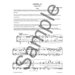 Hans Werner Henze: Gisela! (Chorus Part)