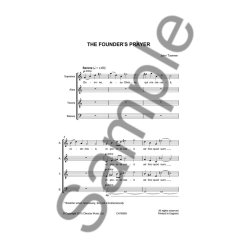 John Tavener: The Founder's Prayer (Vocal Score)