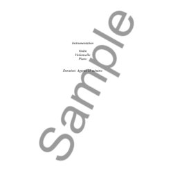 Michael Nyman: Poczatek Trio for Piano Trio