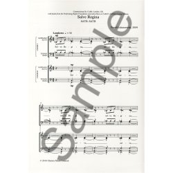 Pawe? ?ukaszewski: Salve Regina (SATB/SATB)