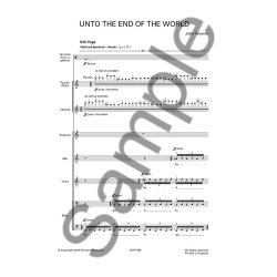 John Tavener: Unto The End Of The World (SSATTBB Choir, Flute, Clarinet and Tam-Tam)