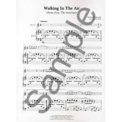 Howard Blake: Walking In The Air (The Snowman) Recorder/Piano