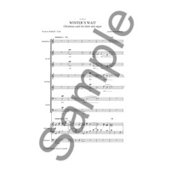 James Whitbourn: Winter's Wait (SATB/Organ)