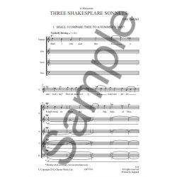 John Tavener: Three Shakespeare Sonnets