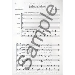 Eric Whitacre: I Walked The Boulevard (No.1 from The City and the Sea)