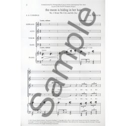 Eric Whitacre: The Moon Is Hiding In Her Hair (No.2 from The City and the Sea)