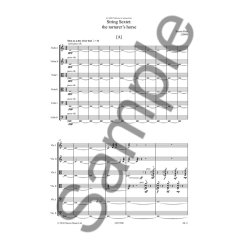 Simon Holt: String Sextet - The Torturer's Horse (Score)