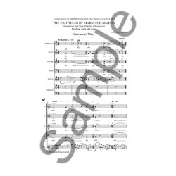 James Whitbourn: The Canticles of Mary and Simeon - Magnificat and Nunc Dimittis (Eboracum) - Score