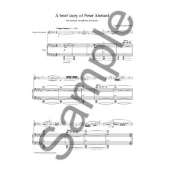 James Whitbourn: A Brief Story of Peter Abelard (Soprano Saxophone/Piano)