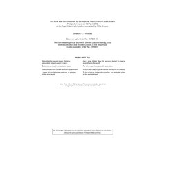 John Tavener: Nunc Dimittis