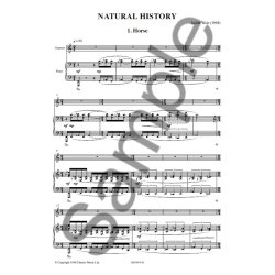 Judith Weir: Natural History (Vocal Score)