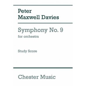 Peter Maxwell Davies: Symphony No. 9 (Study Score)