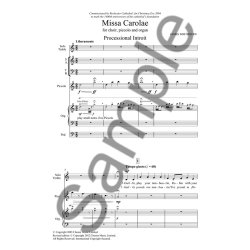 James Whitbourn: Missa Carolae (Revised 2012) - Organ Score