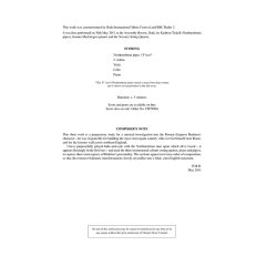 Peter Maxwell Davies: Hadrian's VIlla, Hadrian's Wall