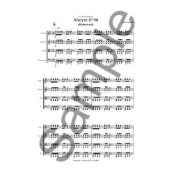 Bryce Dessner: Aheym for String Quartet (Score/Parts)