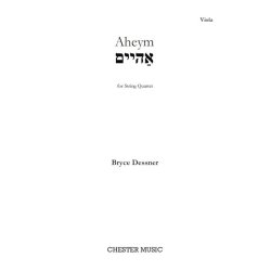 Bryce Dessner: Aheym for String Quartet (Score/Parts)
