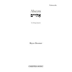 Bryce Dessner: Aheym for String Quartet (Score/Parts)