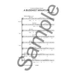 John Tavener: A Buddhist Miniature (SSAATTBB)