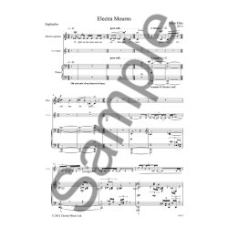 Brian Elias: Electra Mourns (Vocal Score)