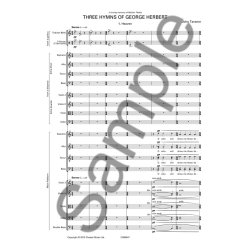John Tavener: Three Hymns Of George Herbert (Full Score)