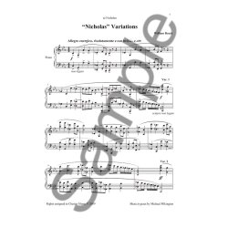 William Busch: Nicholas Variations for Piano Solo