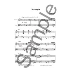 William Busch: Passacaglia for Violin and Viola