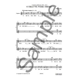 John Tavener: O That We Were There! (SATB)