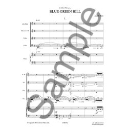 Judith Weir: Blue-Green Hill (Score/Piano)