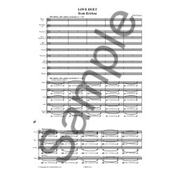 John Tavener: Love Duet From Krishna (Full Score)