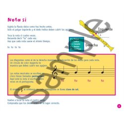 Flauta Dulce Para Principiantes Libro 1 (Recorder From The Beginning) Book/CD - Spanish