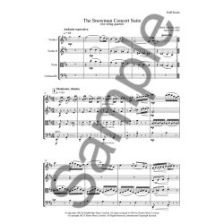 Howard Blake: The Snowman - Concert Suite For String Quartet (Parts)