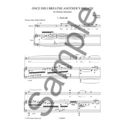 Brian Elias: Once Did I Breathe Another's Breath