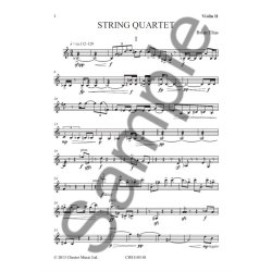 Brian Elias: String Quartet (Parts)