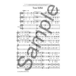 Bryce Dessner: Tour Eiffel (Vocal Score)