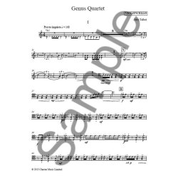 Joby Talbot: Genus Quartet (Parts)