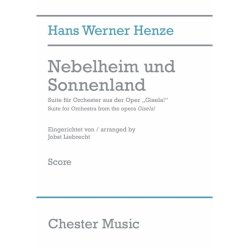Hans Werner Henze: Nebelheim Und Sonnenland (Full Score)