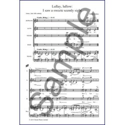 Helen Grime: Lullay, Lullow - I Saw A Sweete Seemly Sight (Vocal Score)