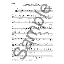 Benjamin Britten: Portrait No.2 ?E.B.B? (Viola/Piano)