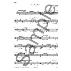 Hugh Wood: Ithaka - Trio For Violin, Viola And Cello (Parts)