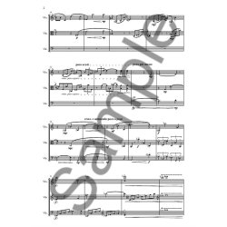 Hugh Wood: Ithaka - Trio For Violin, Viola And Cello (Score)