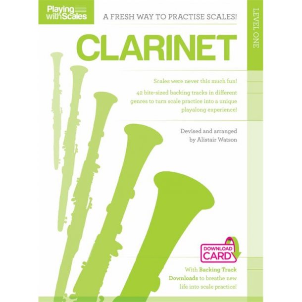 Playing With Scales: Clarinet Level 1 (Book/Download)