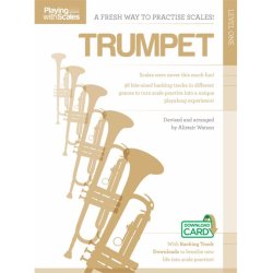 Playing With Scales: Trumpet Level 1 (Book/Download)
