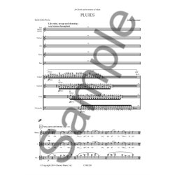John Tavener: Pluies (Full Score)